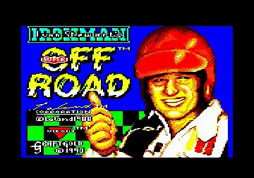 Ivan 'Ironman' Stewart's Super Off Road (UK) (1990) screen shot title